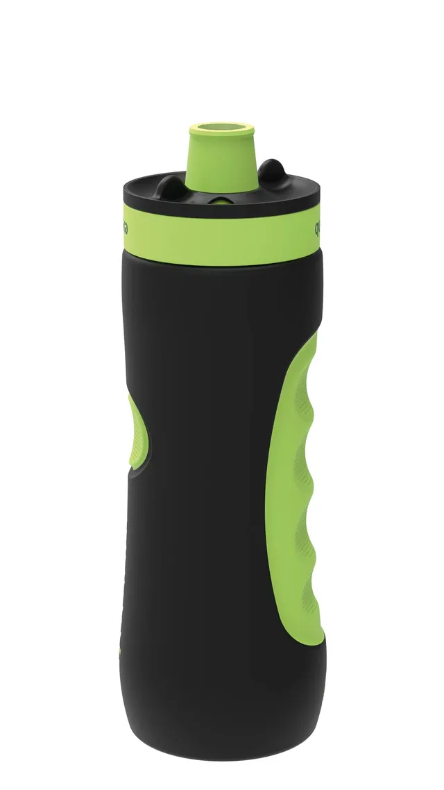 Quokka Sweat bidon sport 680 ml Black Lime sans BPA