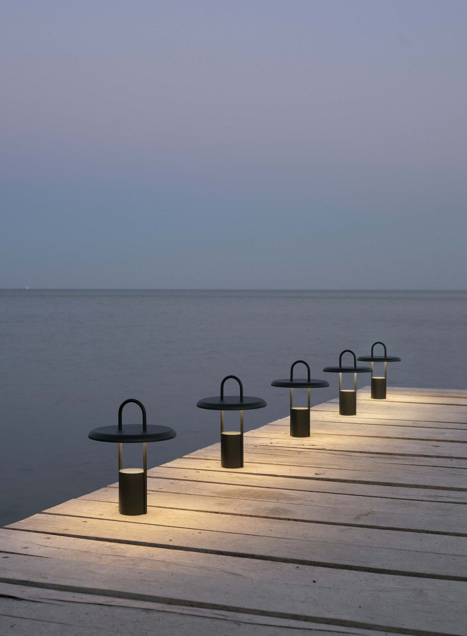 Stelton Pier lampe LED portable 25 cm
