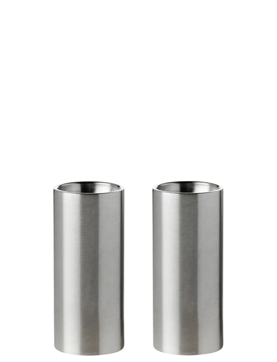 Stelton Cylinda-line set sel et poivre inox