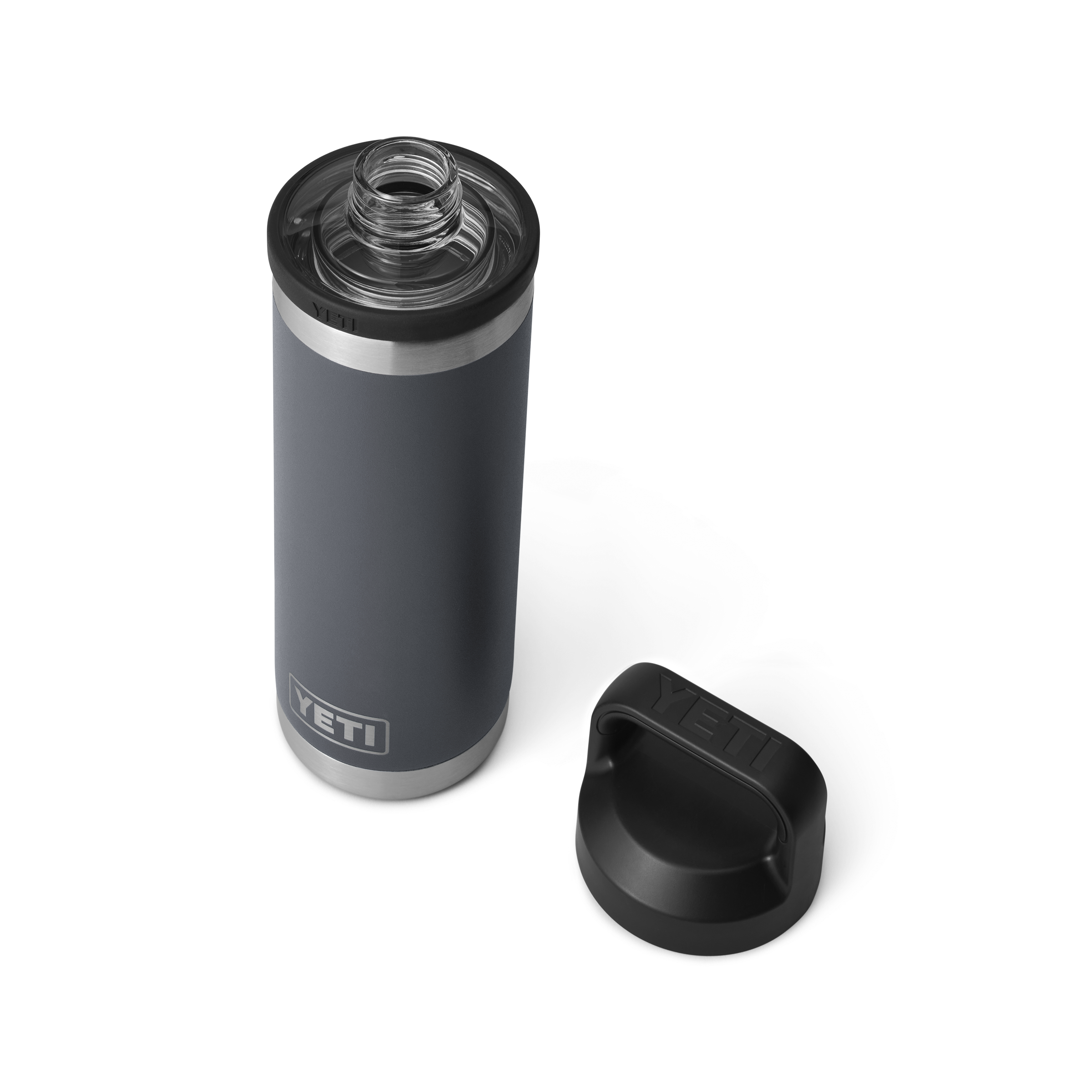 YETI Rambler Bouteille isotherme 18 oz 532 ml Charcoal
