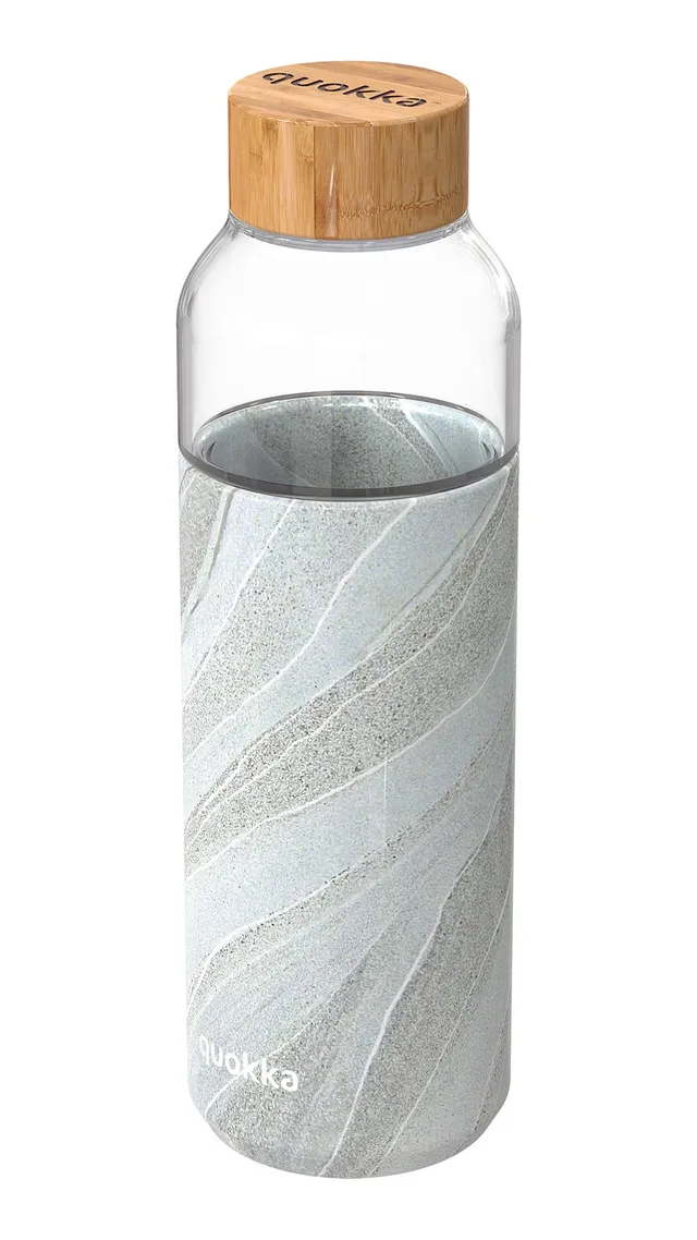 Quokka Flow bouteille verre White Stone 660 ml