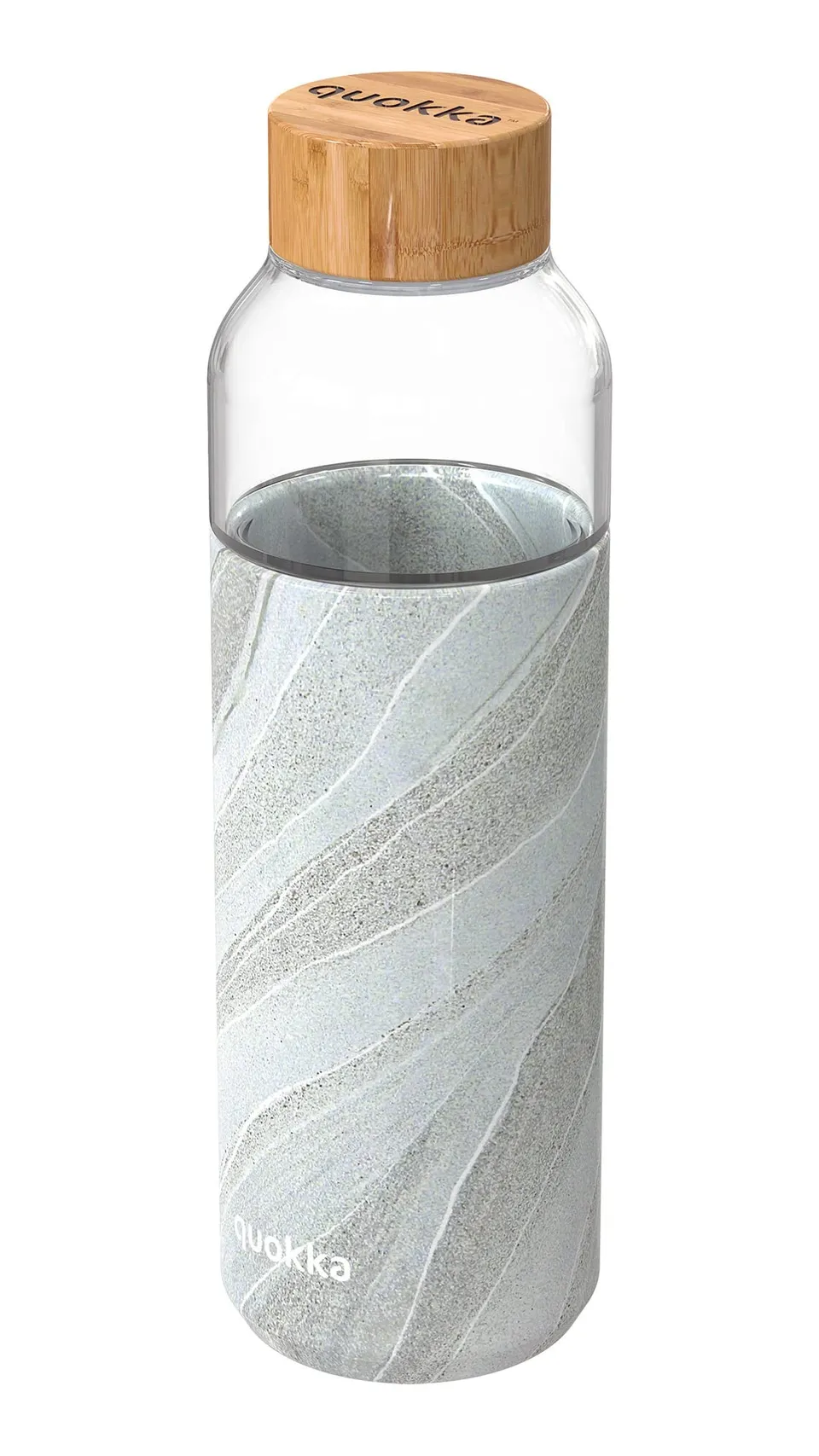 Quokka Flow bouteille verre White Stone 660 ml