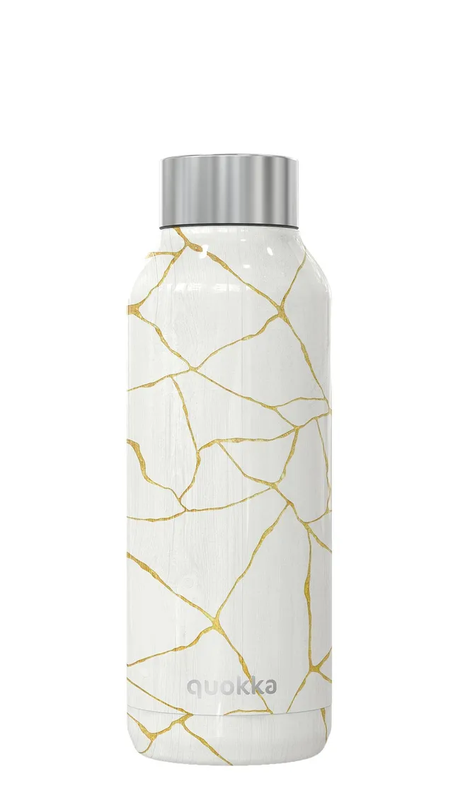 Quokka Solid 510 ml bouteille isotherme kintsugi inox