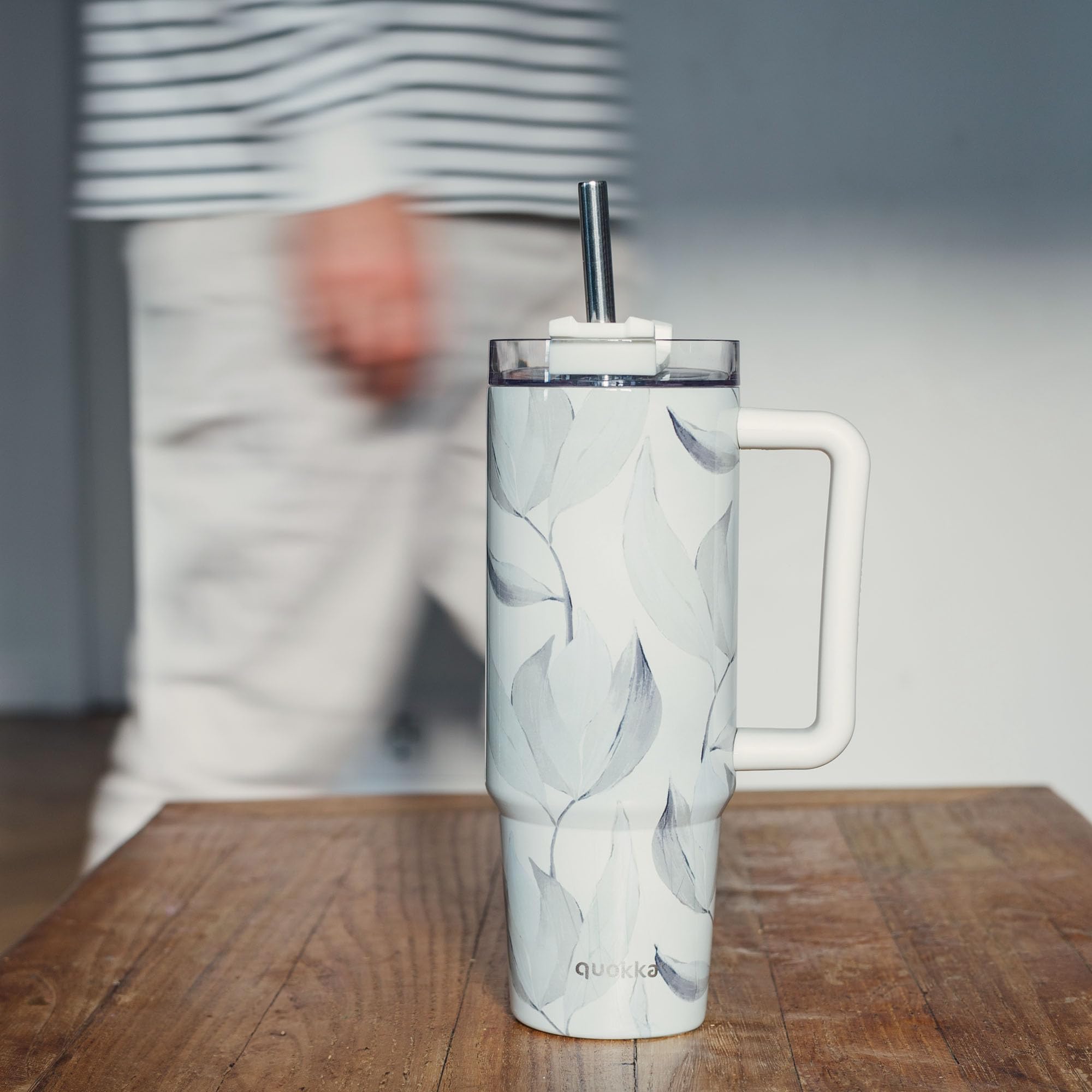 Quokka Stream Coton 950 ml mug isotherme acier