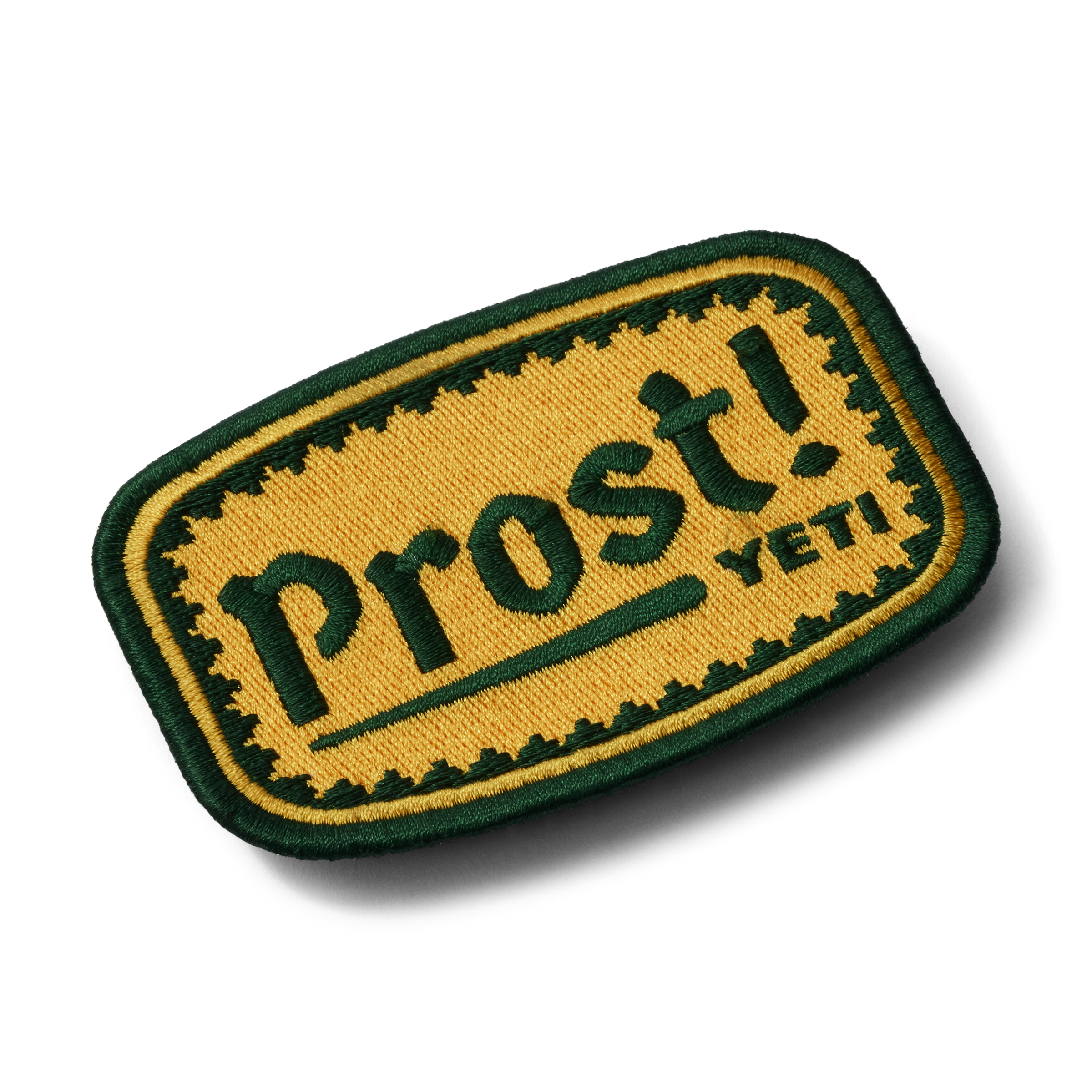 YETI Prost Patch jaune 6x9 cm pour sac