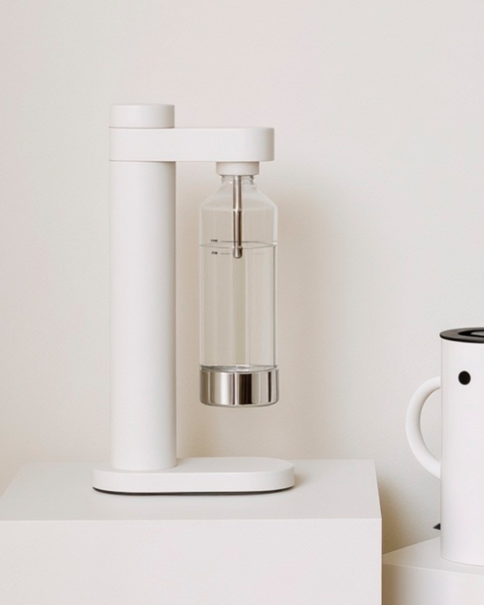 Stelton Brus carbonateur eau gazeuse inox bouteille PET