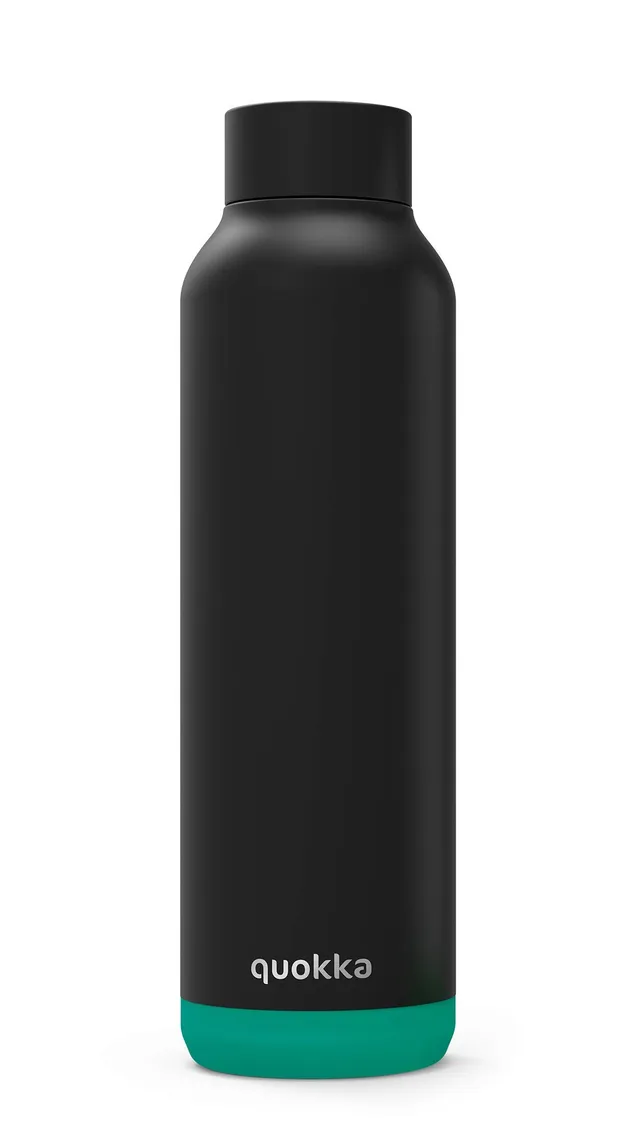 Quokka Solid Teal Vibe 630 ml bouteille isotherme inox 18h froid