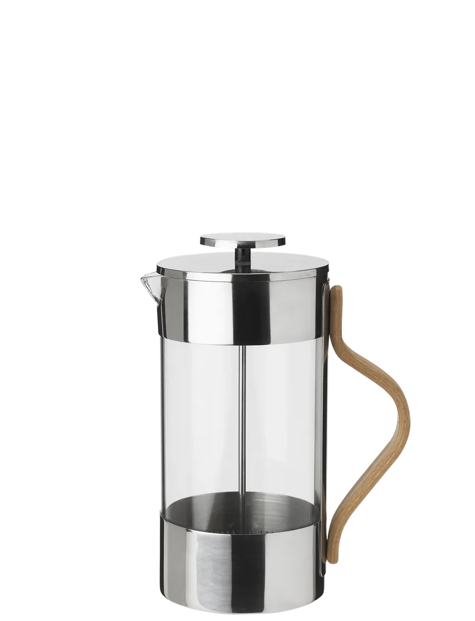 Stelton Emma cafetière à piston 1 L manche hêtre