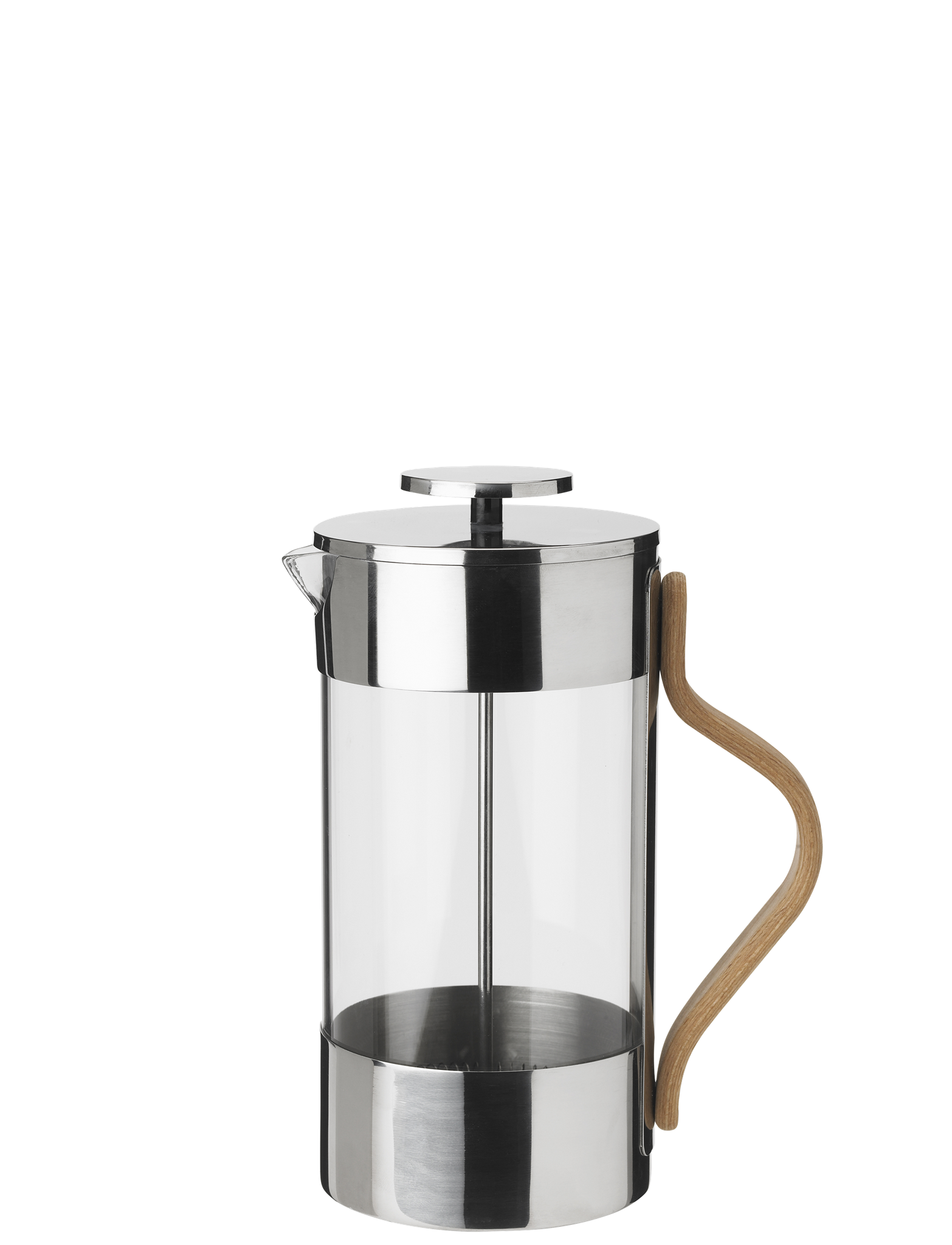 Stelton Emma cafetière à piston 1 L manche hêtre