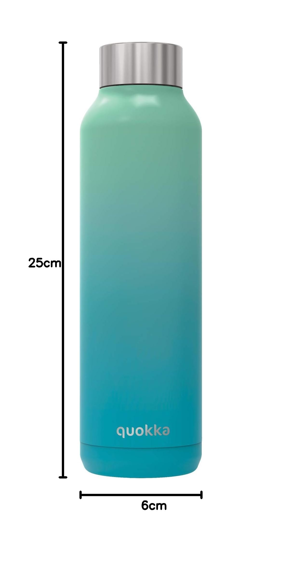 Quokka Solid bouteille isotherme 630 ml Mousse de mer