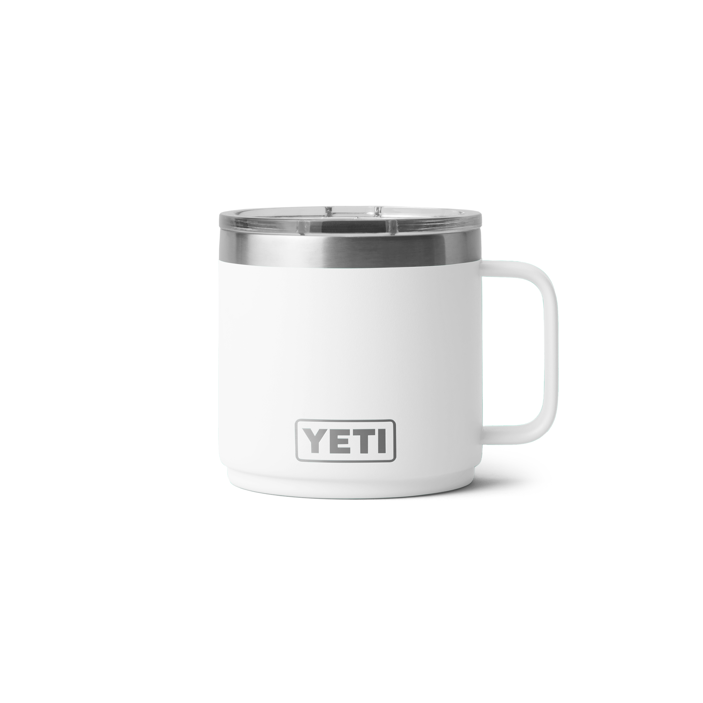 YETI Rambler 14 oz mug empilable blanc isotherme 414 ml
