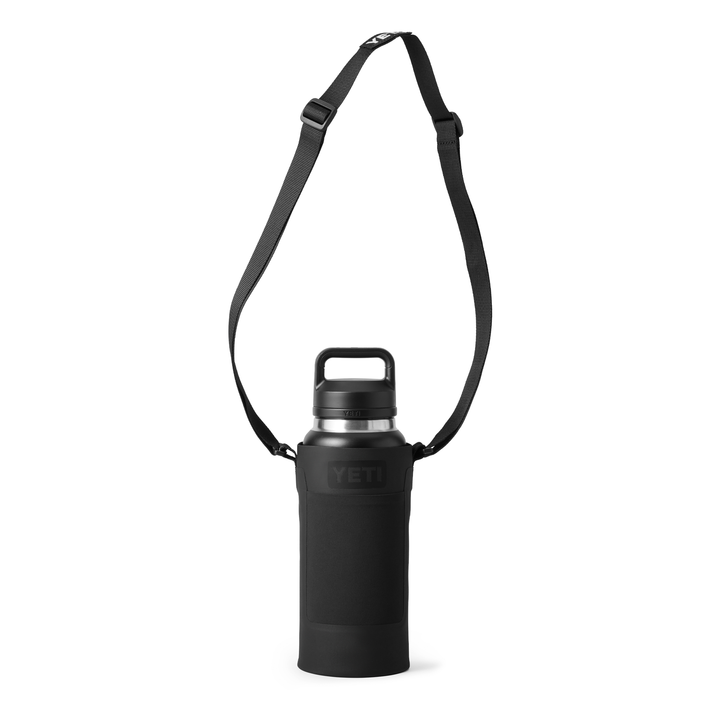 YETI Rambler Bottle Sling Large sangle noire