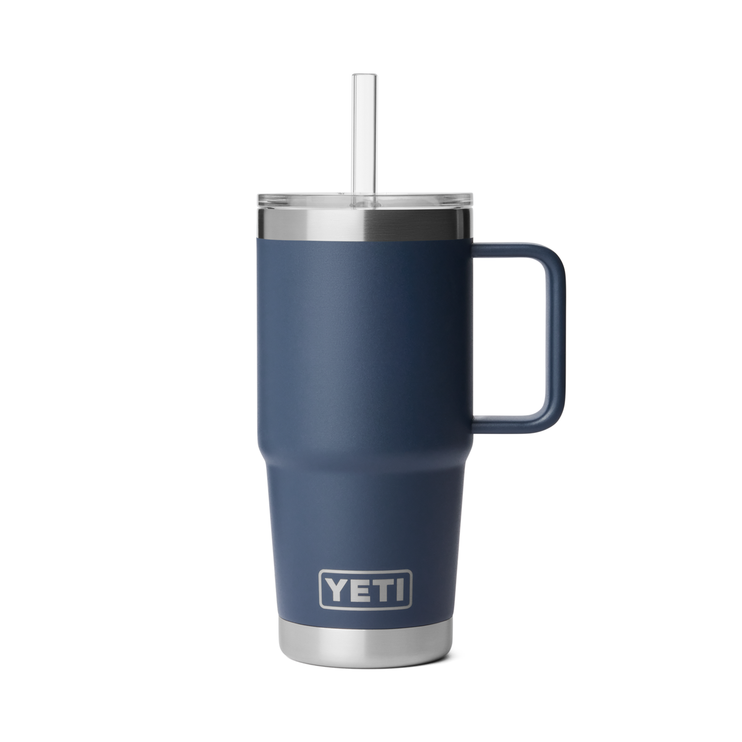 YETI Rambler 25 oz mug paille isotherme 739 ml Navy