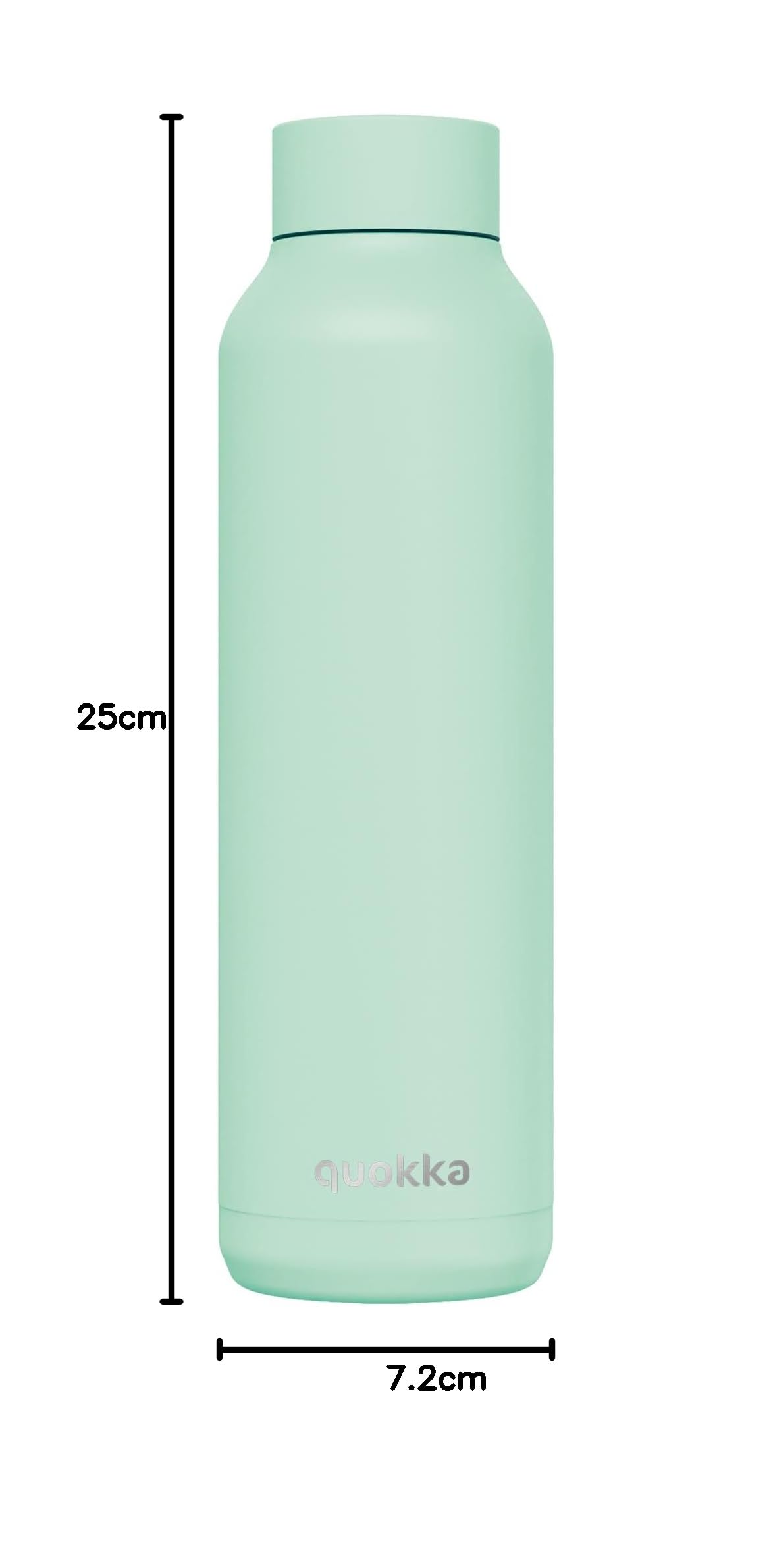 Quokka Solid Mint gourde isotherme 630 ml inox froid chaud