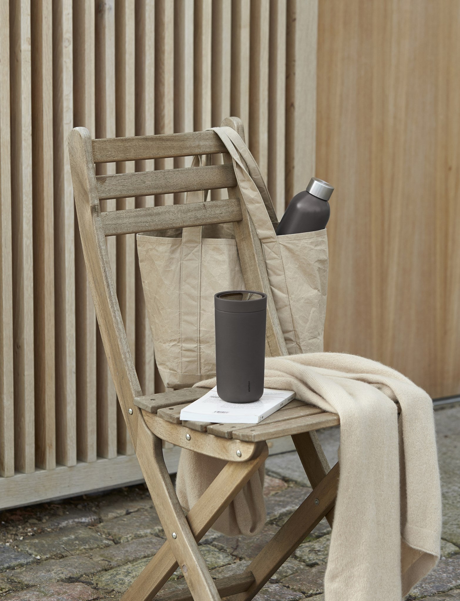 Stelton To Go Click gobelet isotherme 400 ml inox
