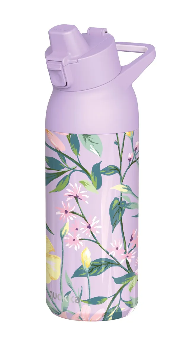 Quokka Tide All Over Botanic bouteille isotherme 700 ml inox
