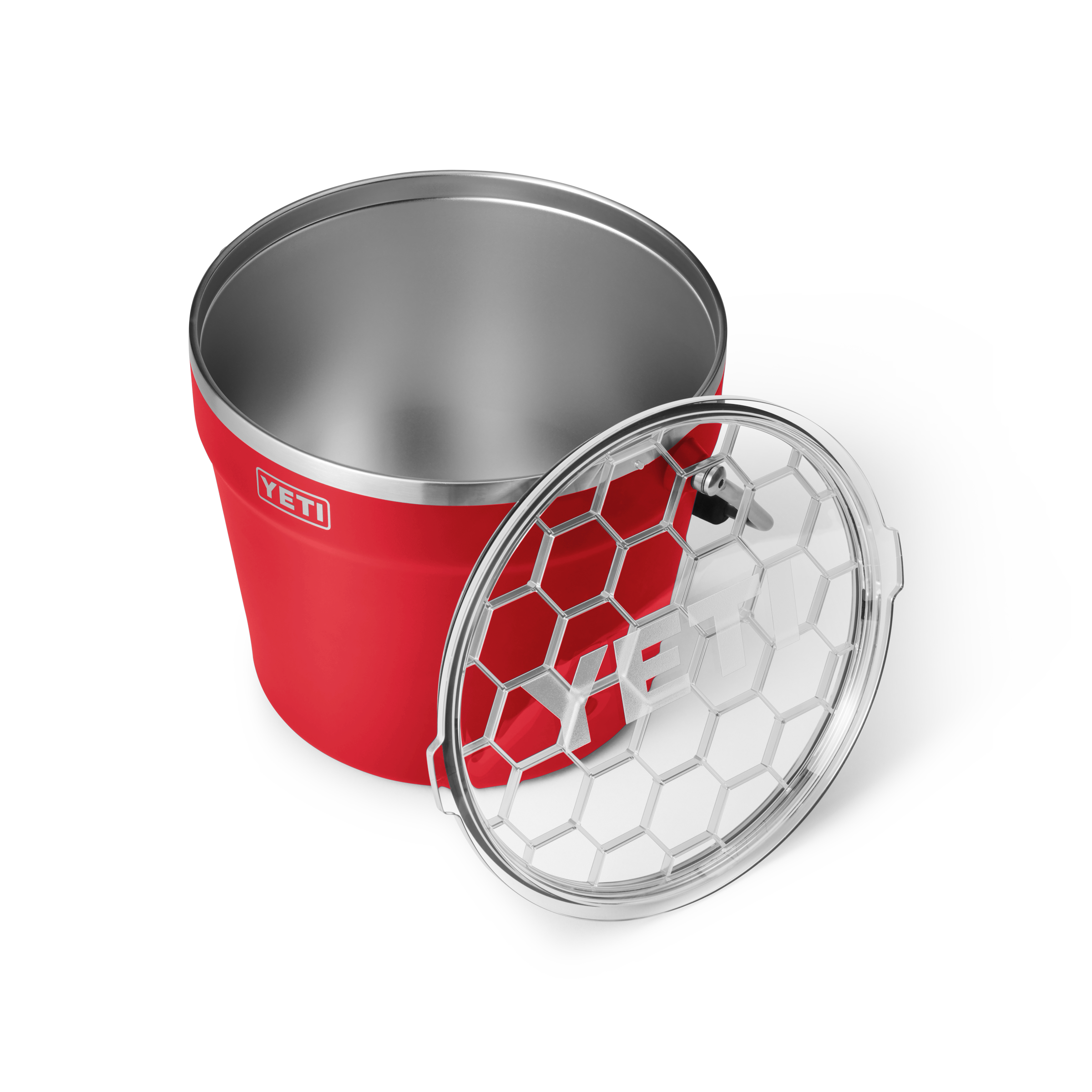 YETI Rambler seau boisson isotherme Rescue Red 7,6 L