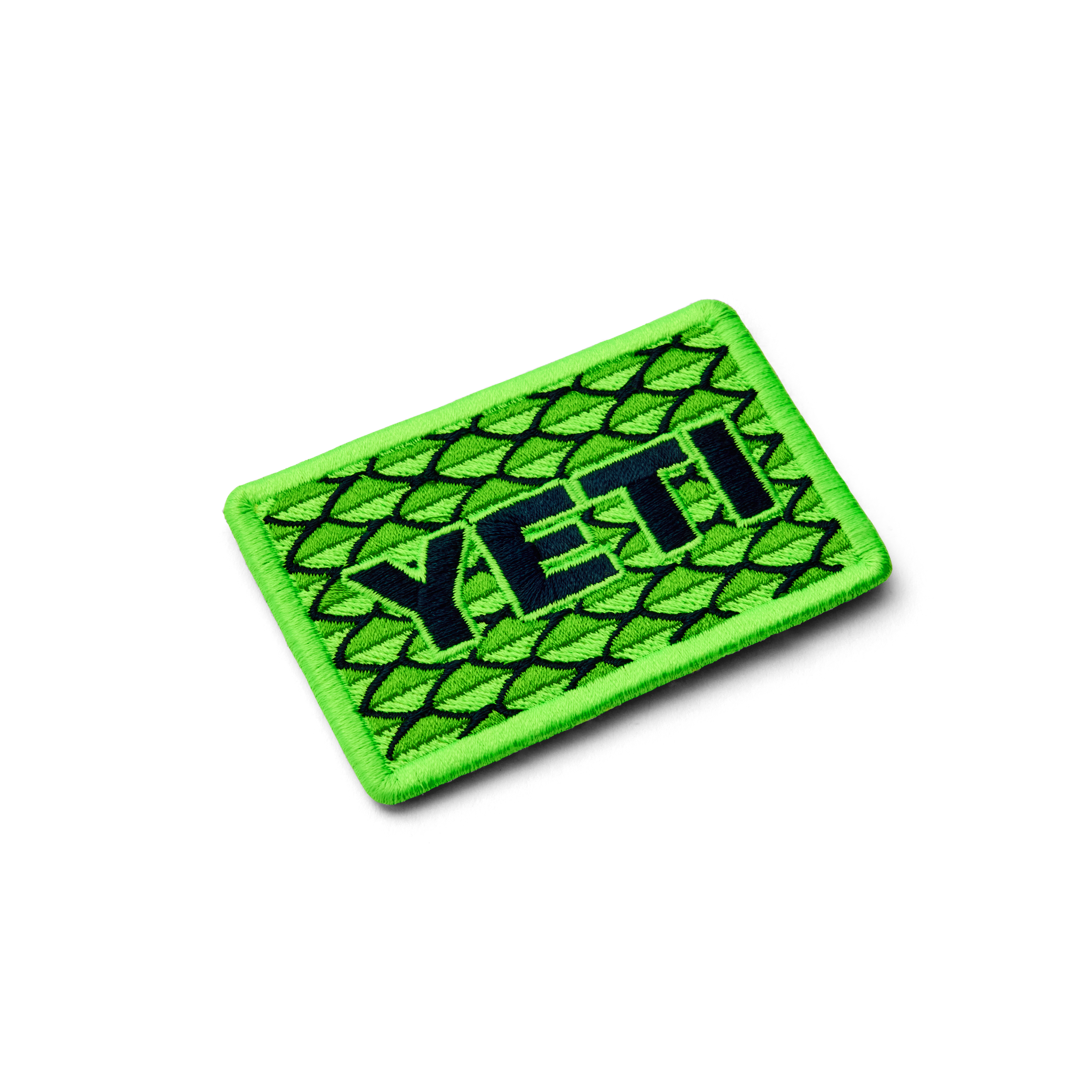 YETI Scales Patch écusson 5x7,6 cm Green velcro