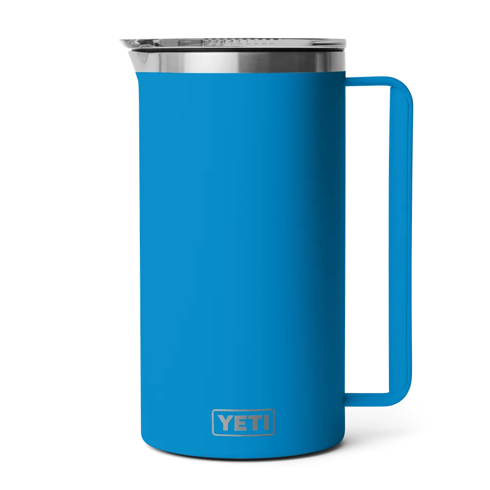 YETI Rambler 64 oz (1,9 L) pichet isotherme Big Wave Blue