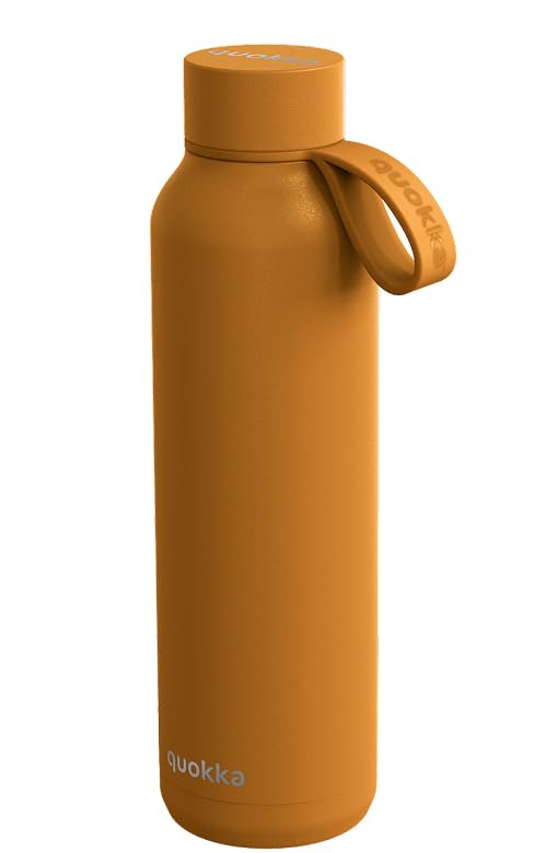 Quokka Solid Amber bouteille isotherme 630 ml inox