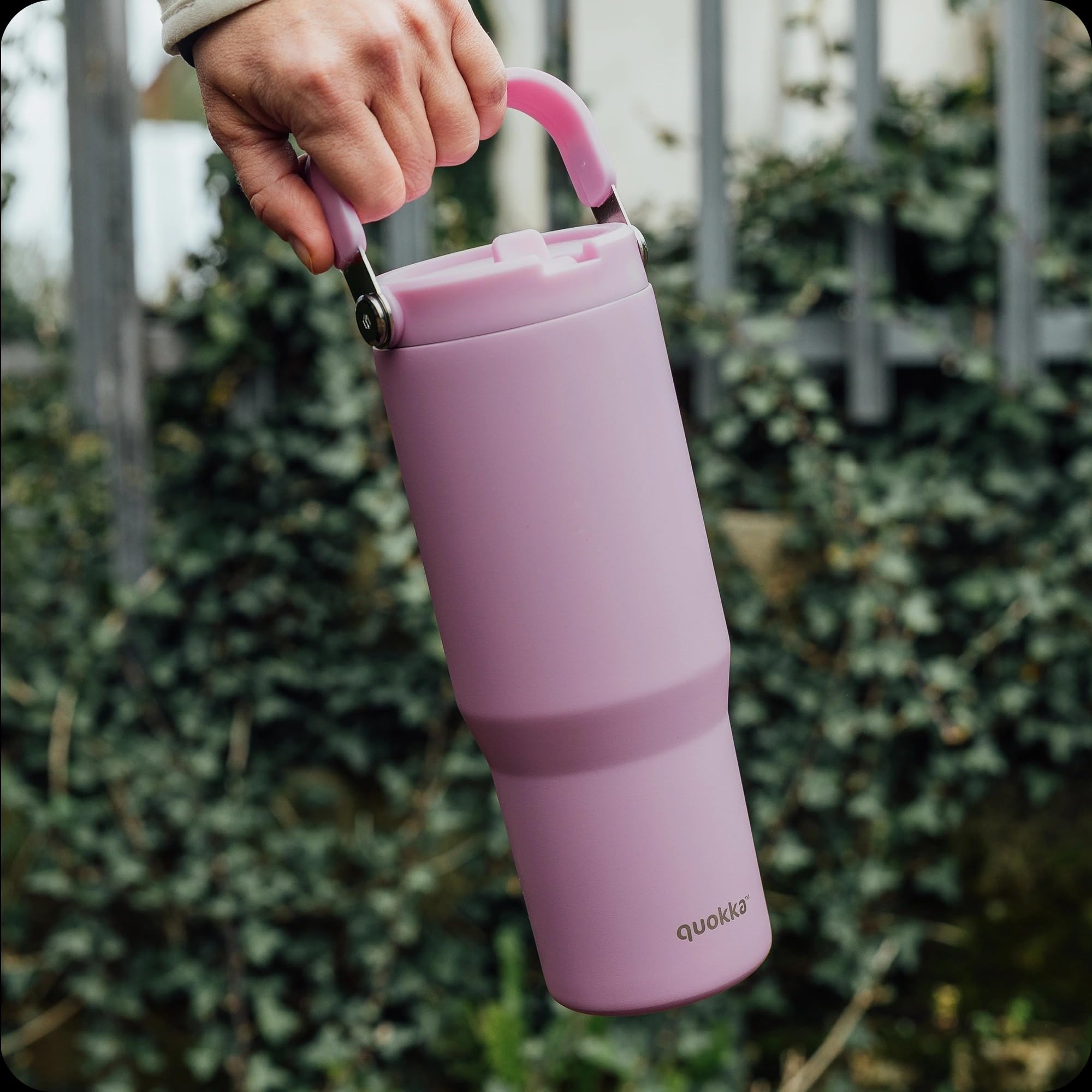 Quokka Core Cup Blossom Pink 860 ml tasse isotherme poignée