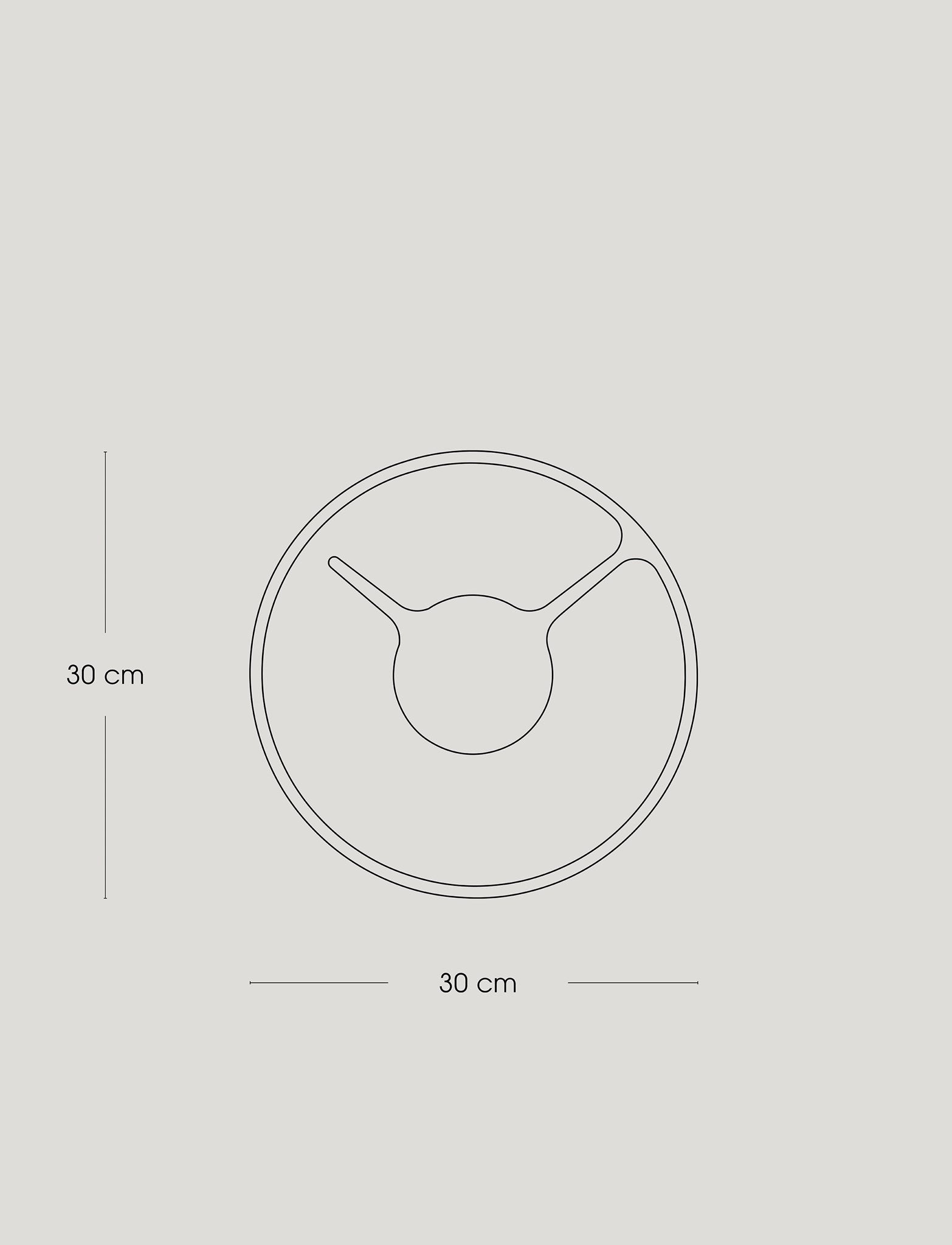Stelton Classic Time horloge murale 30 cm