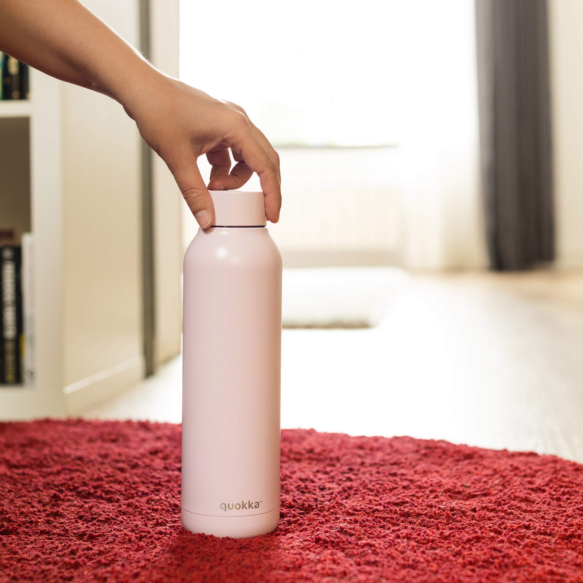 Quokka Solid bouteille isotherme 630 ml rose