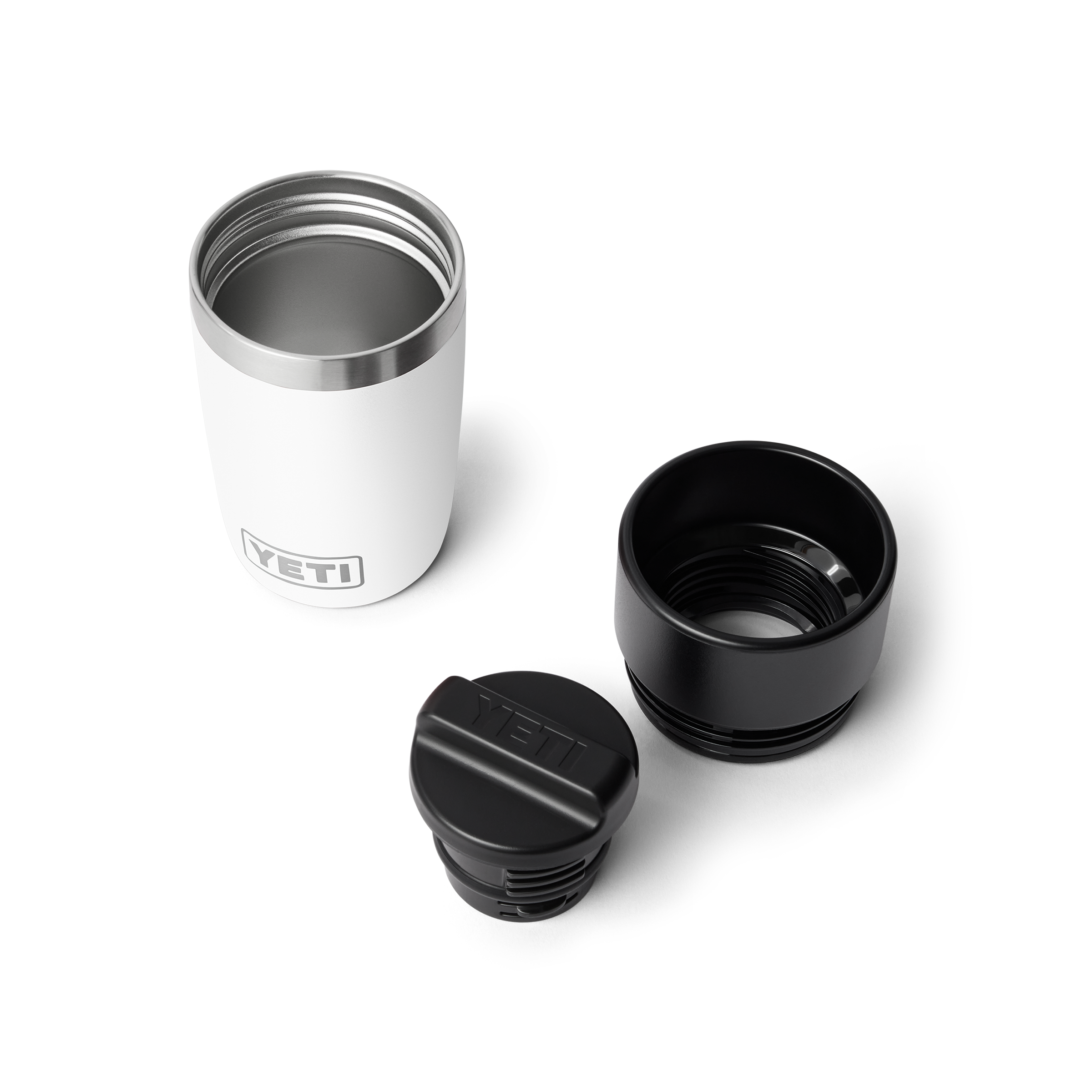 YETI Rambler 8 oz (236 ml) bouteille isotherme blanche étanche
