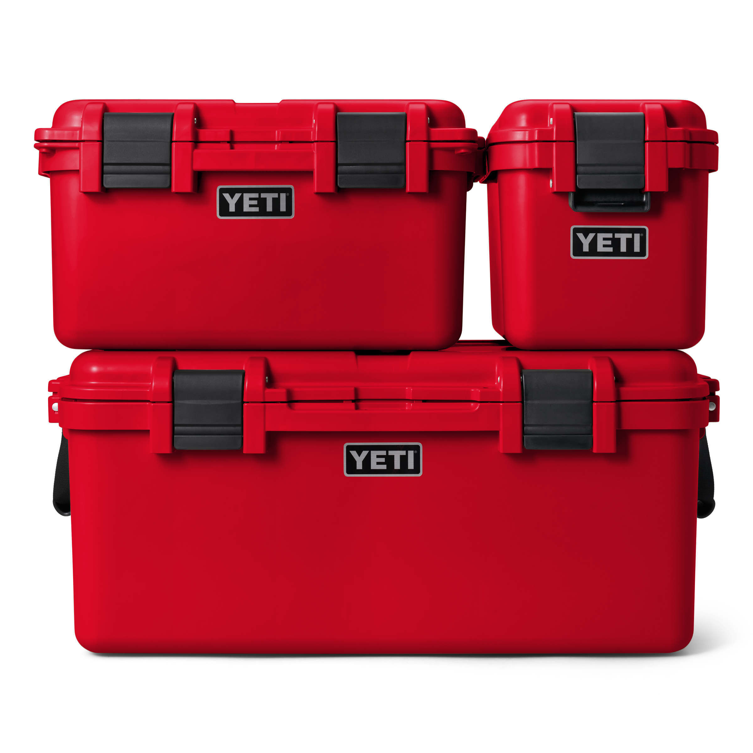 YETI LoadOut GoBox 15 boîte étanche Rescue Red