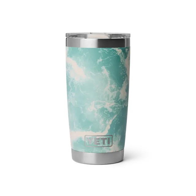 YETI Rambler 20 oz gobelet isotherme 591 ml bleu café