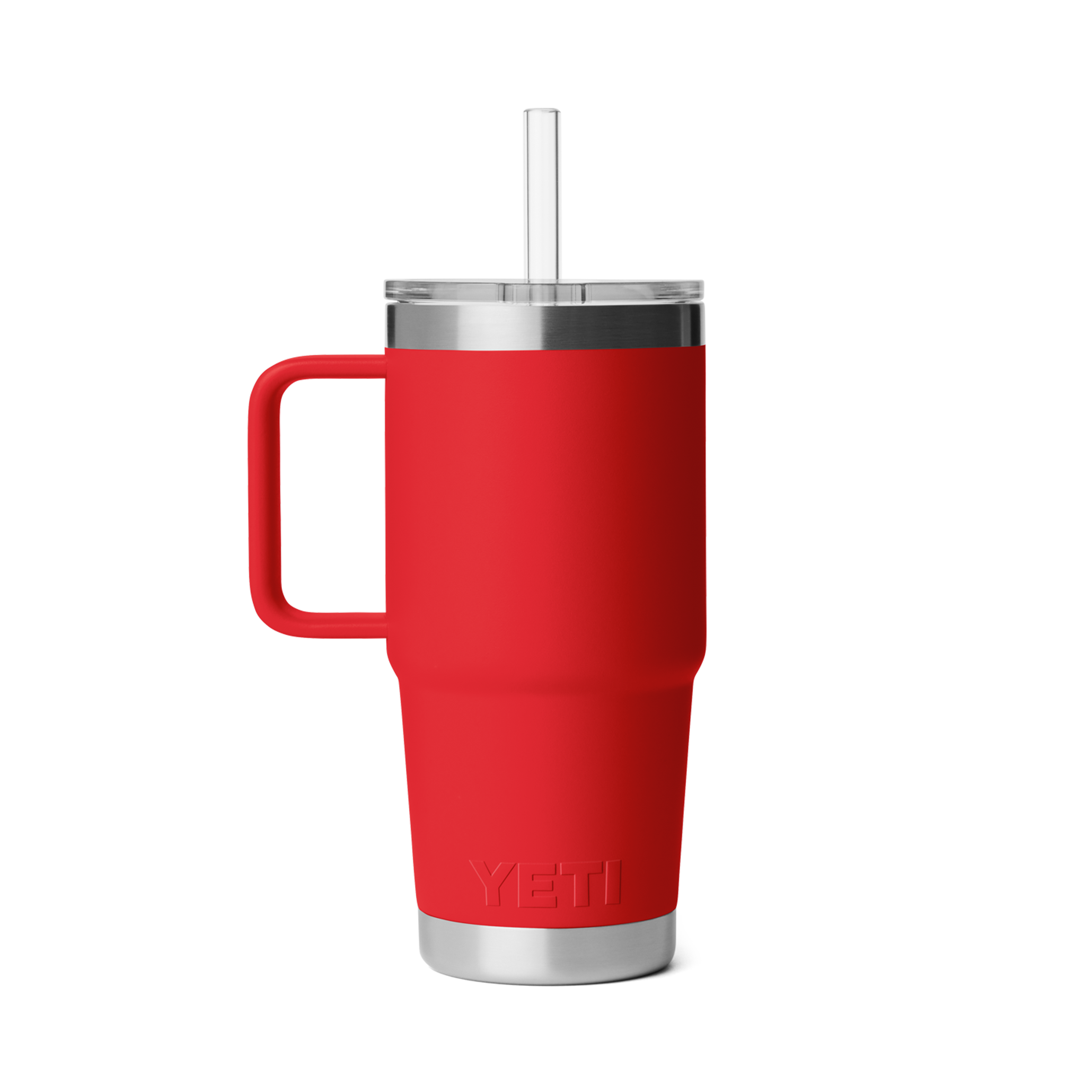 YETI Rambler 25 oz Straw Mug 2.0 mug isotherme 739 ml Rescue Red
