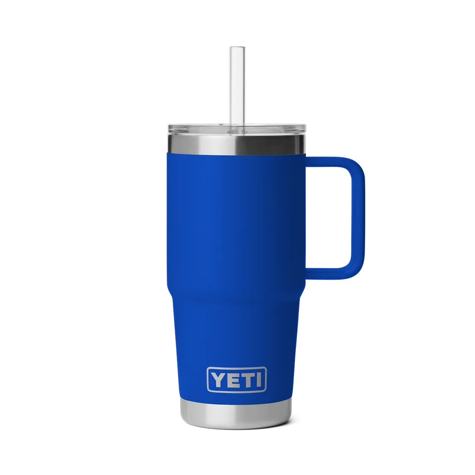 YETI Rambler Straw Mug 2.0 25 oz mug isotherme Royal Blue 739 ml