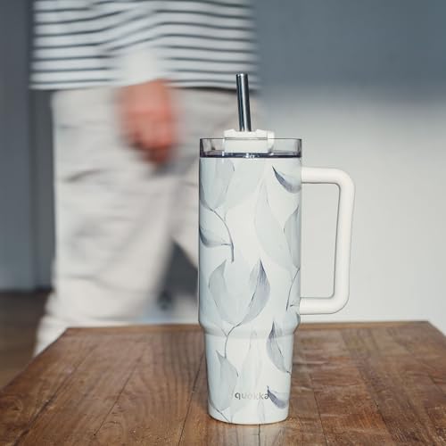 Quokka Stream Coton 950 ml mug isotherme acier