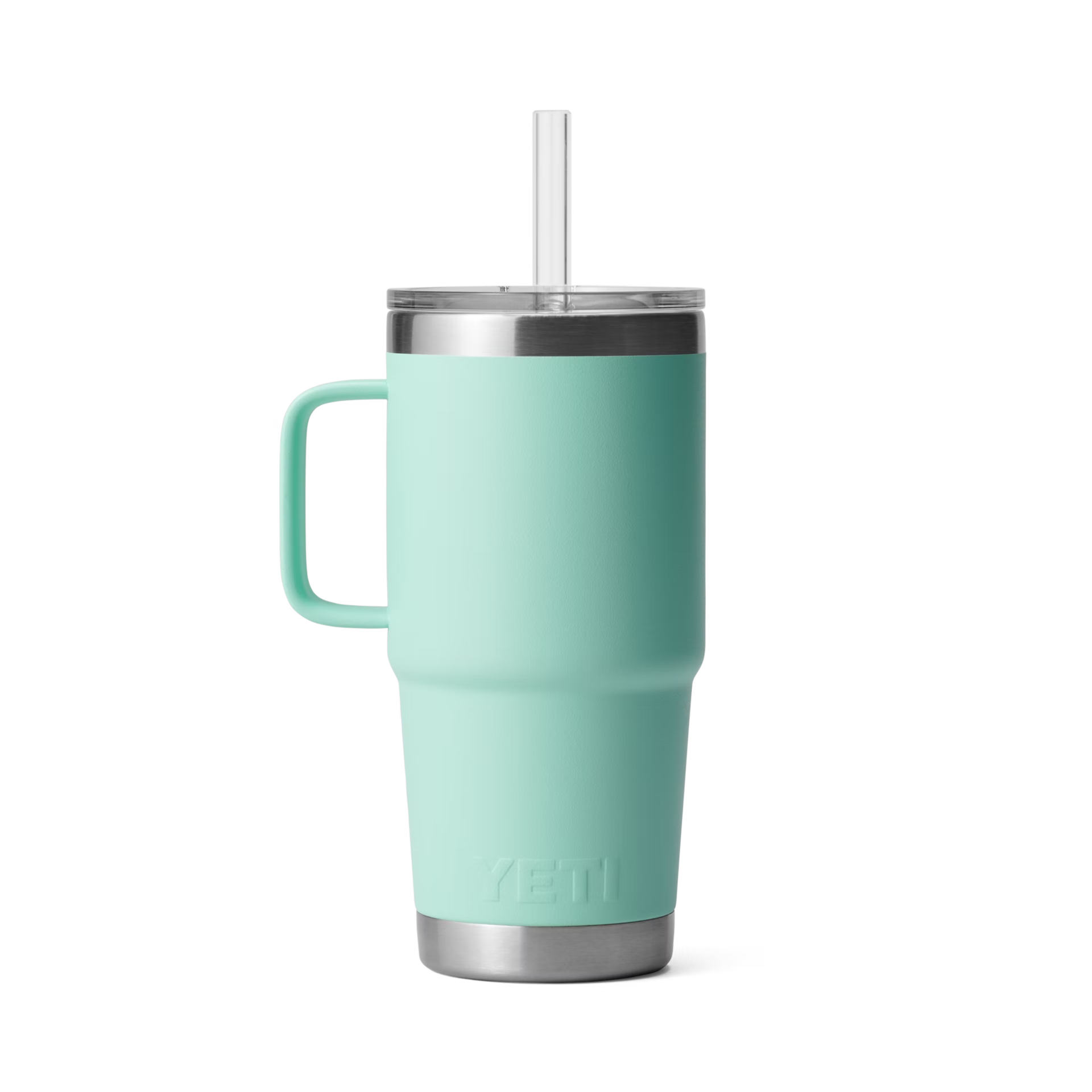 YETI Rambler 25 oz (739 ml) mug paille isotherme Seafoam