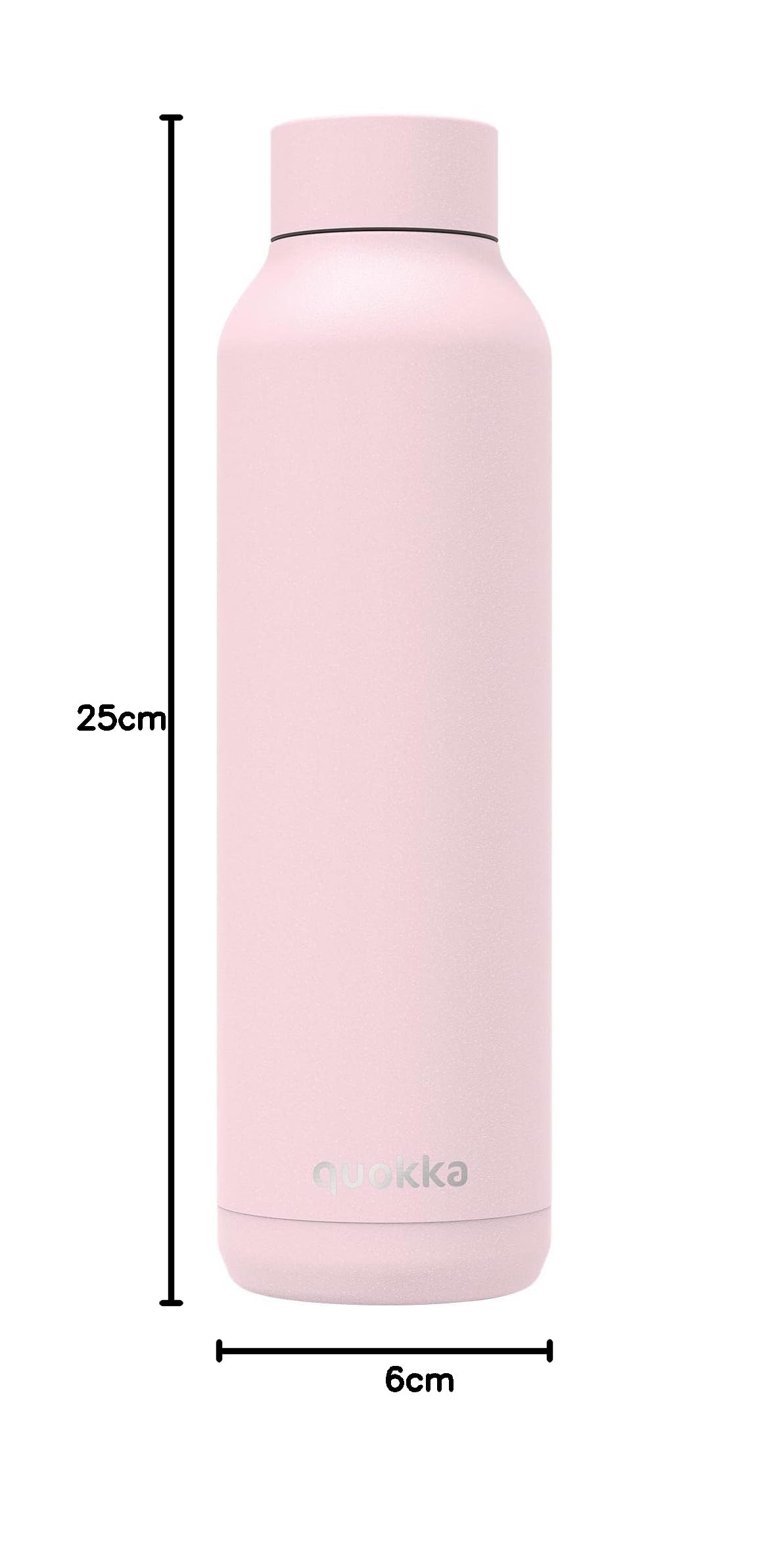 Quokka Solid bouteille isotherme 630 ml rose