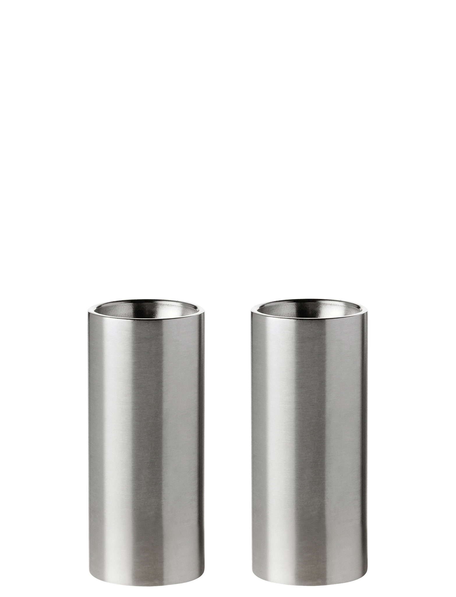 Stelton Cylinda-line set sel et poivre inox
