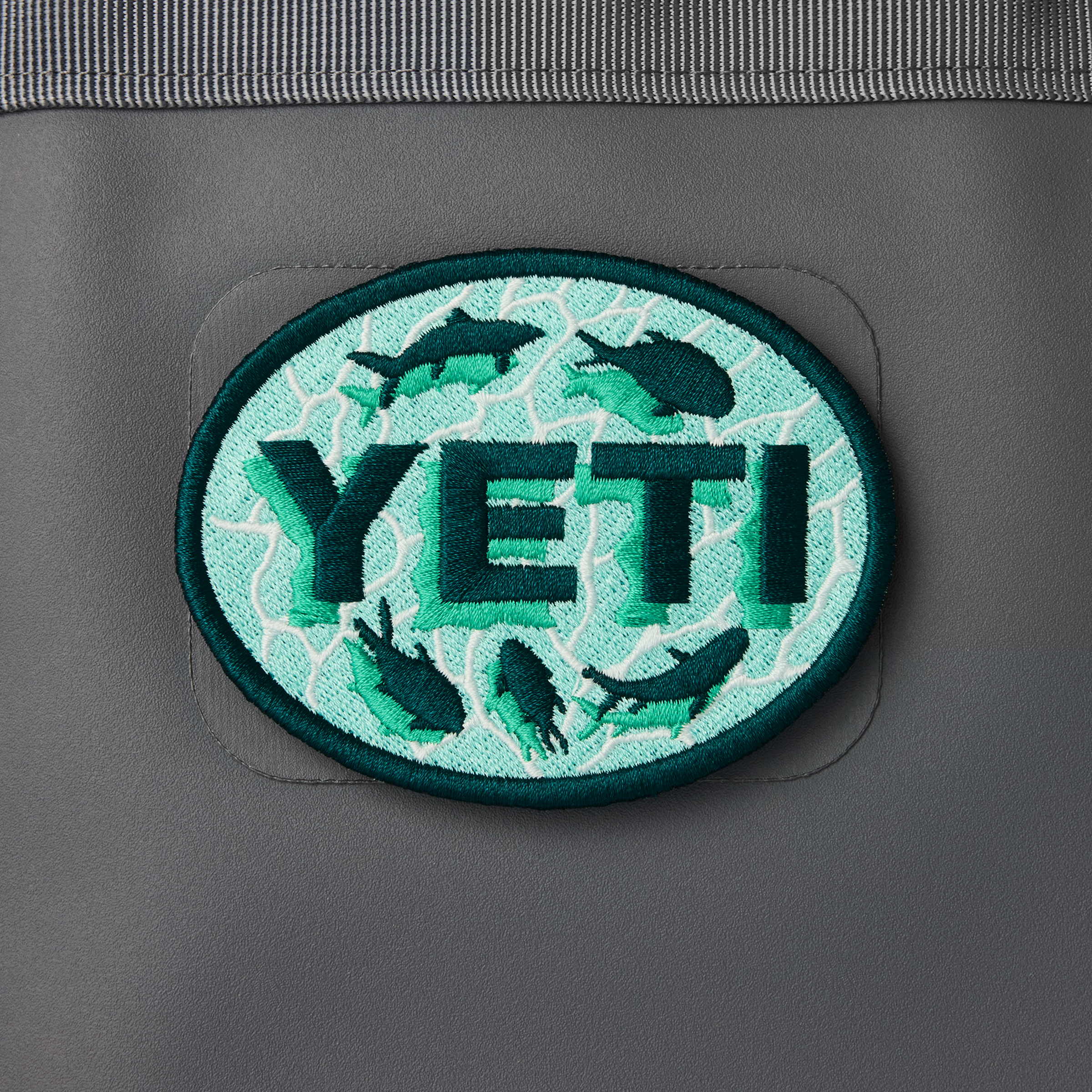 YETI Outdoor Gear Ripples Patch écusson bleu
