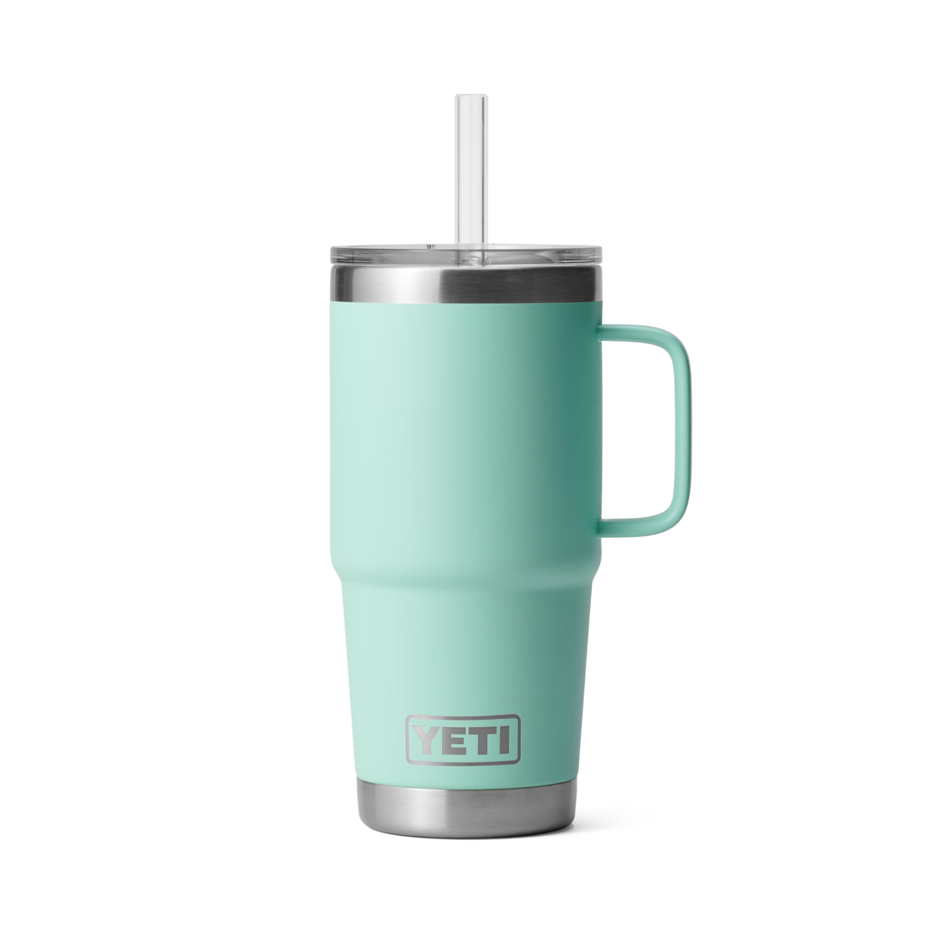 YETI Rambler 25 oz (739 ml) mug paille isotherme Seafoam