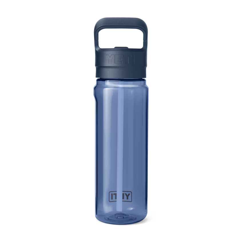 YETI Yonder 25 oz 750 ml gourde Navy plastique léger