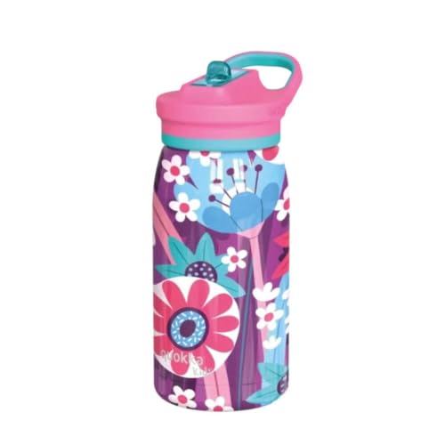 Quokka Pop Gourde Isotherme Enfant Jardin 445 ml Inox