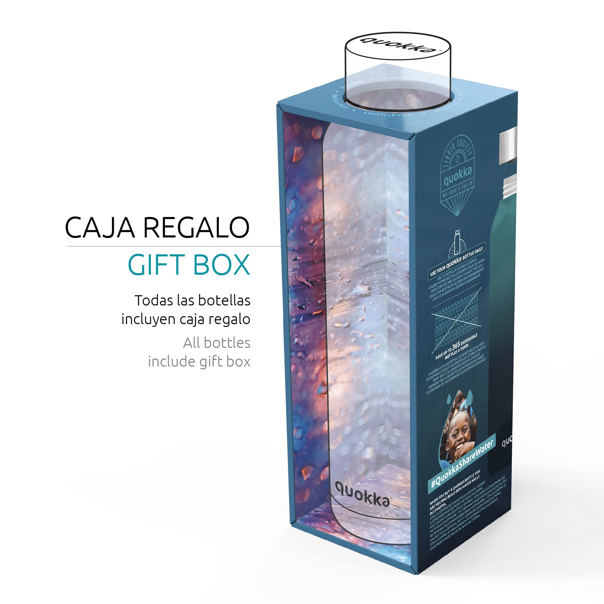 Quokka Solid bouteille isotherme 630 ml ruby
