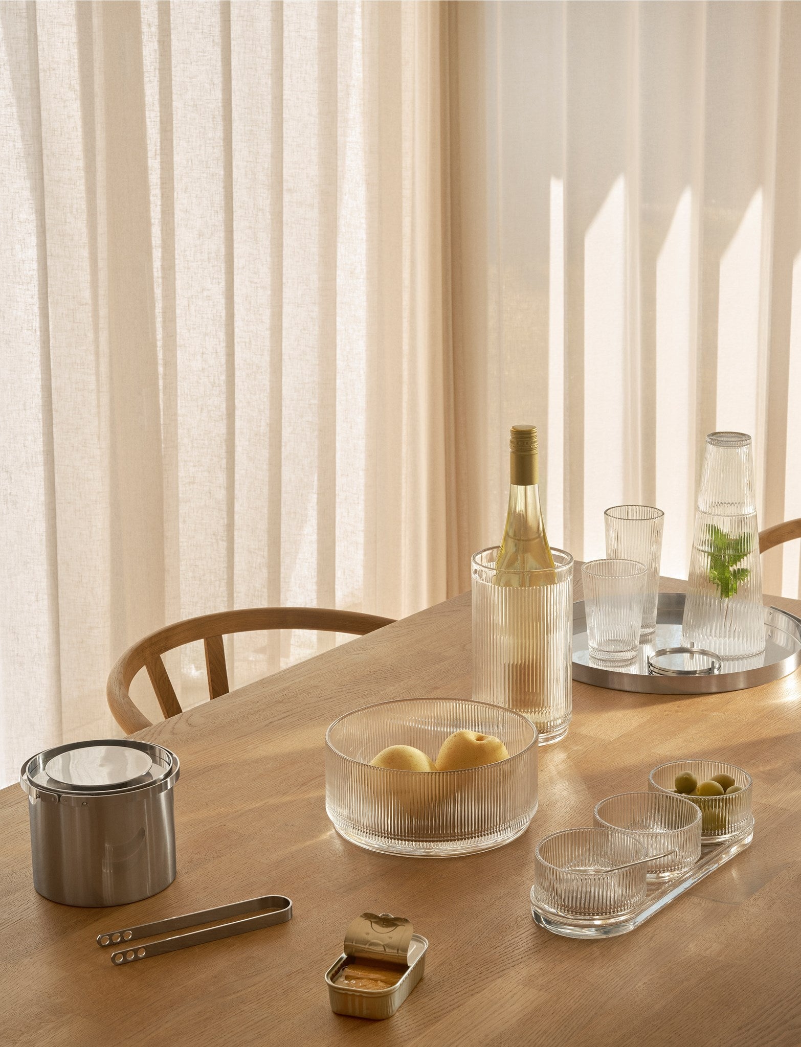 Stelton Pilastro rafraîchisseur vin verre glace
