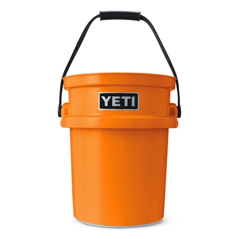 YETI LoadOut seau 5 gallons 19 L King Crab orange