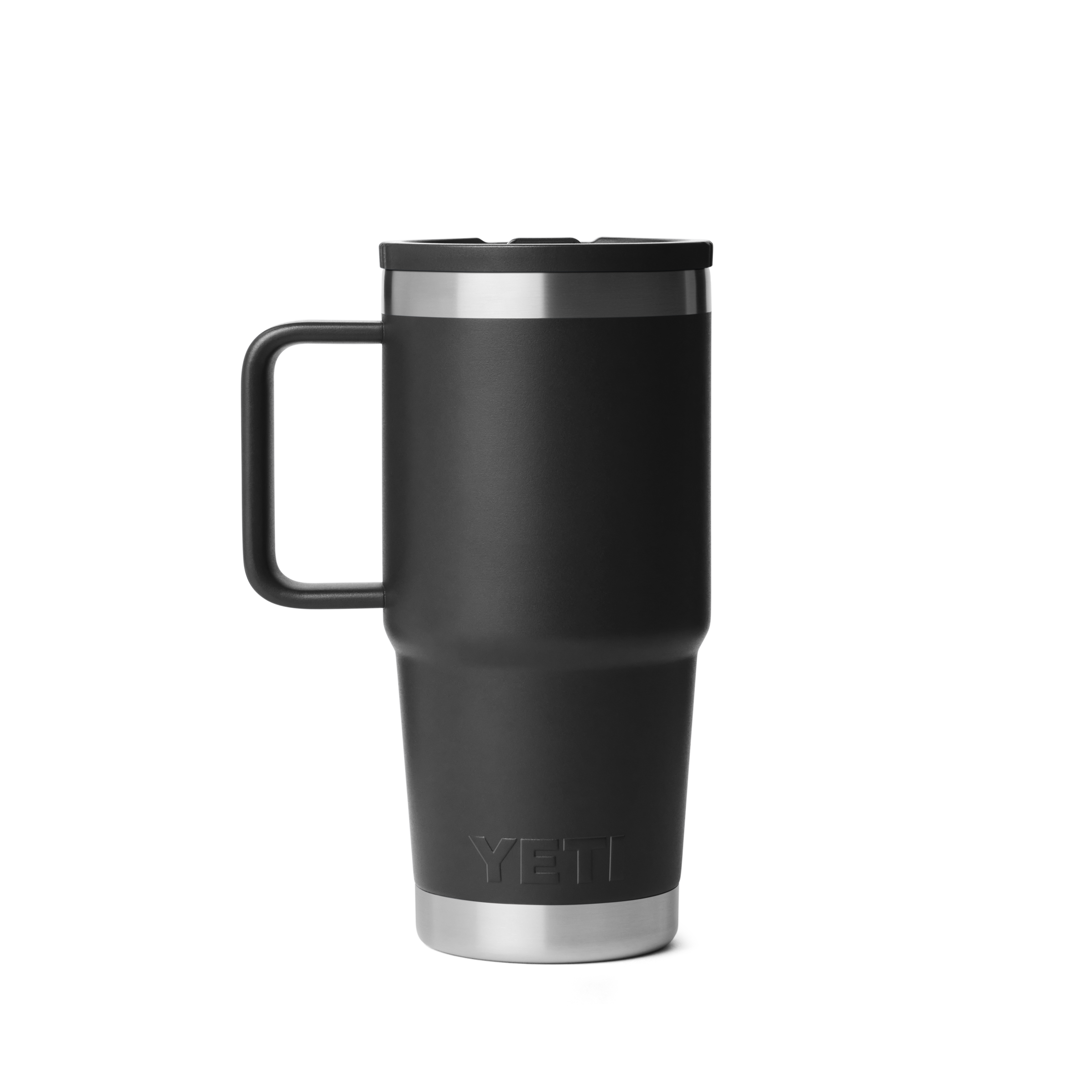YETI Rambler 20 oz (591 ml) mug paille isotherme Black