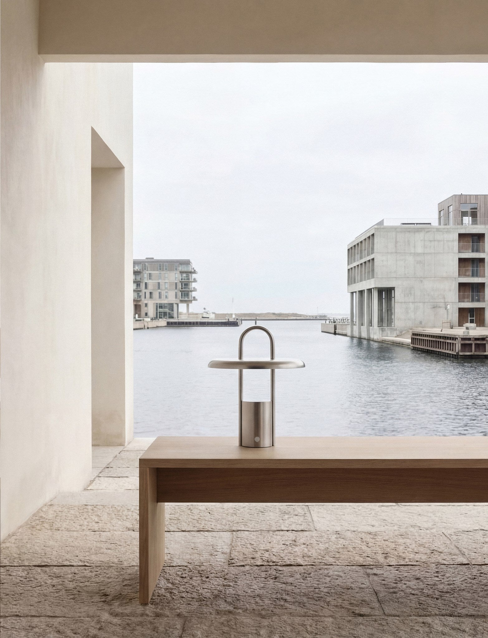 Stelton Pier lampe LED portable H 25 cm lanterne