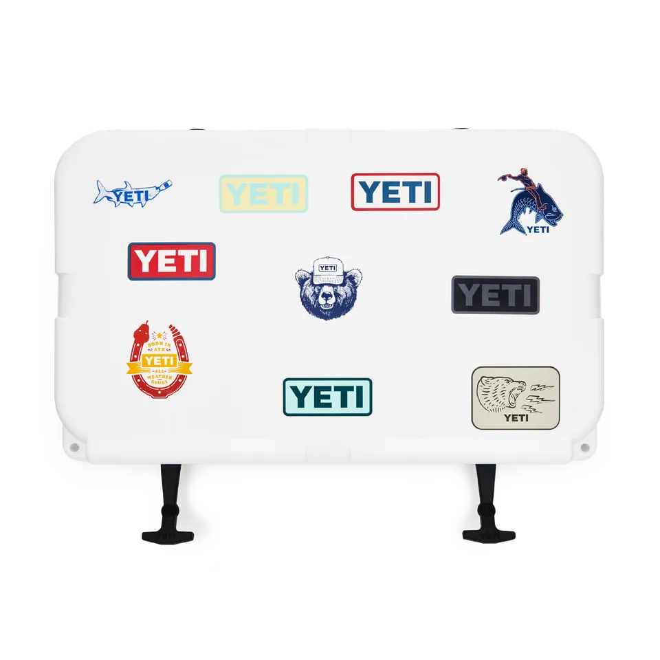 YETI Sticker Pack autocollants Multi lot 10