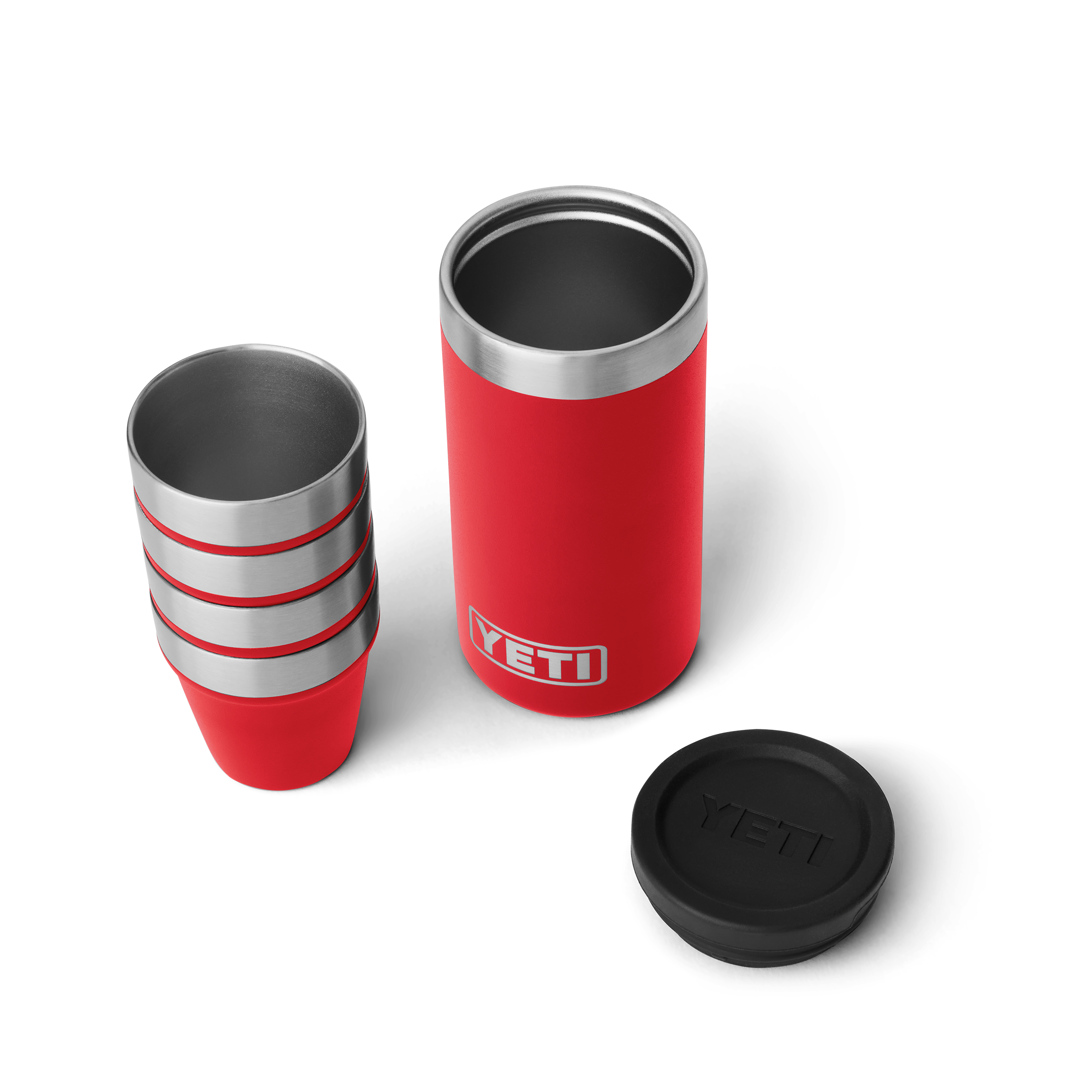 YETI Shot Glasses verres à shot Rescue Red lot 4 isotherme