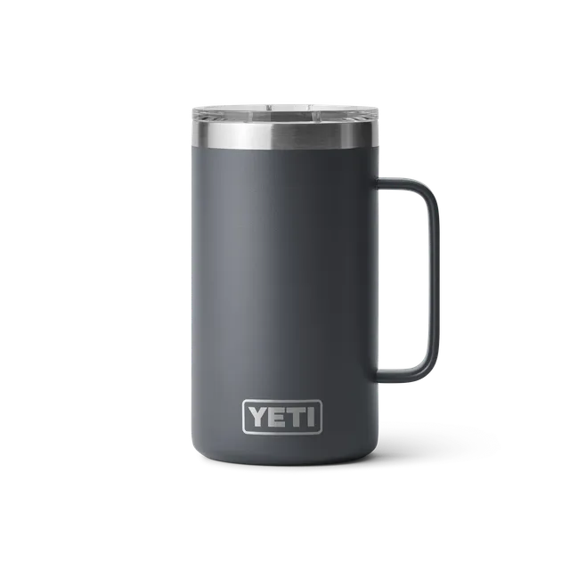 YETI Rambler 24 oz 709 ml mug Charcoal isotherme inox