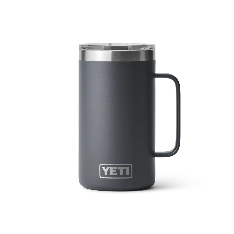 YETI Rambler 24 oz 709 ml mug Charcoal isotherme inox