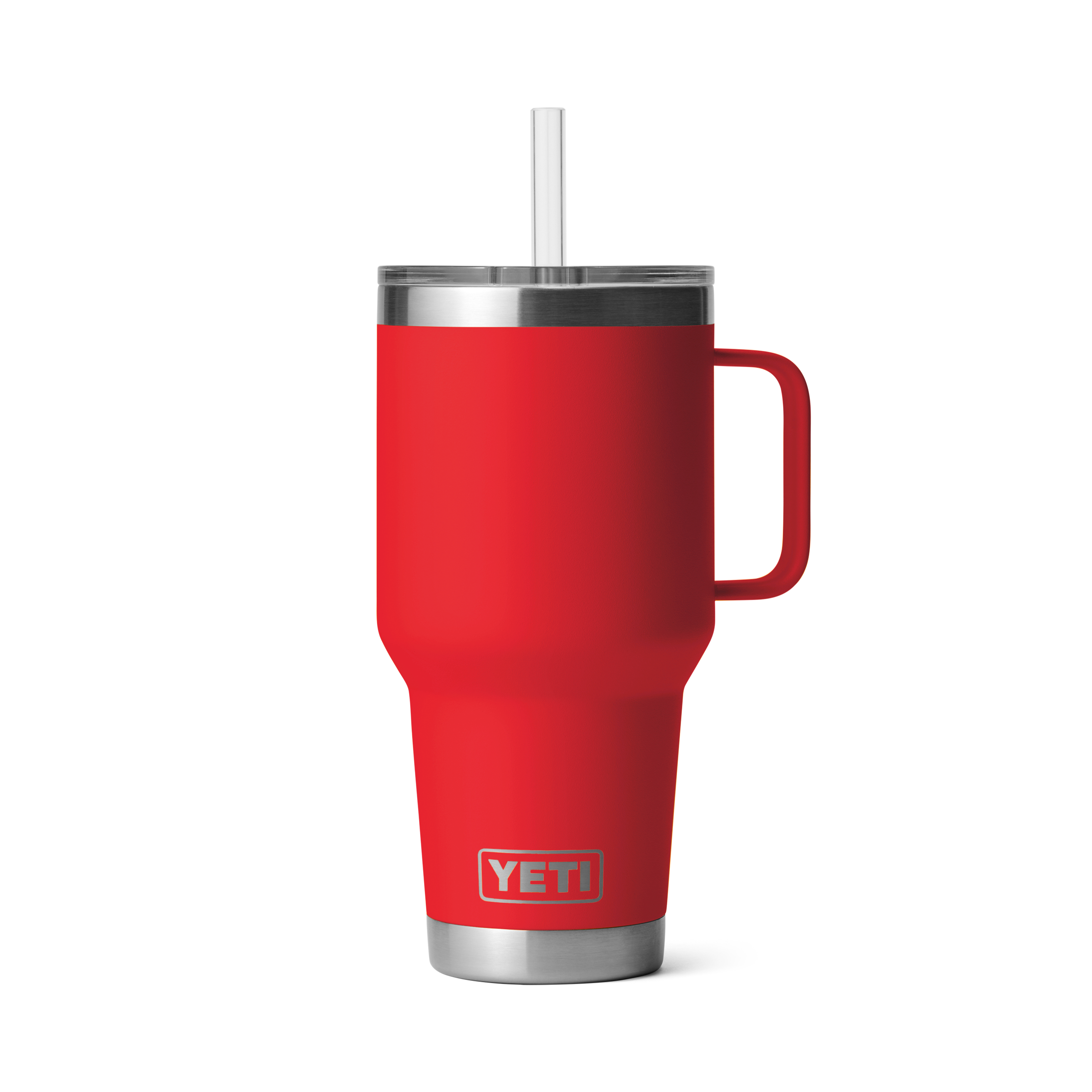 YETI Rambler 35 oz mug isotherme paille rescue red 1 L